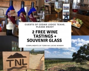 Texas Wines hill country torr na lochs 